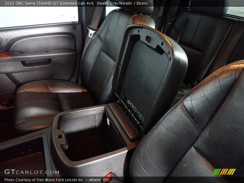 Stealth Gray Metallic / Ebony 2013 GMC Sierra 2500HD SLT Extended Cab 4x4