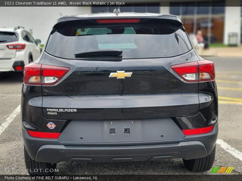 Mosaic Black Metallic / Jet Black 2021 Chevrolet TrailBlazer LS AWD