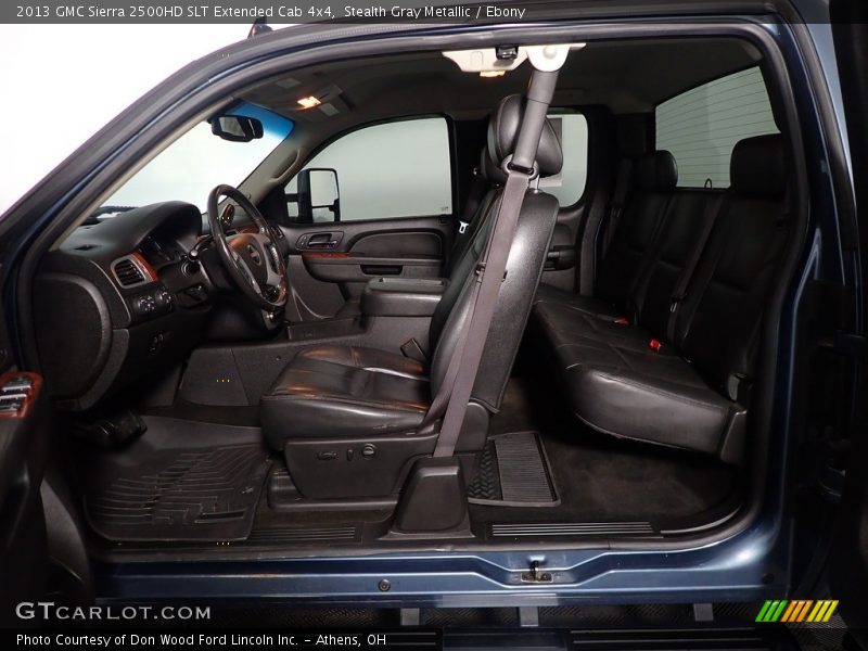 Front Seat of 2013 Sierra 2500HD SLT Extended Cab 4x4