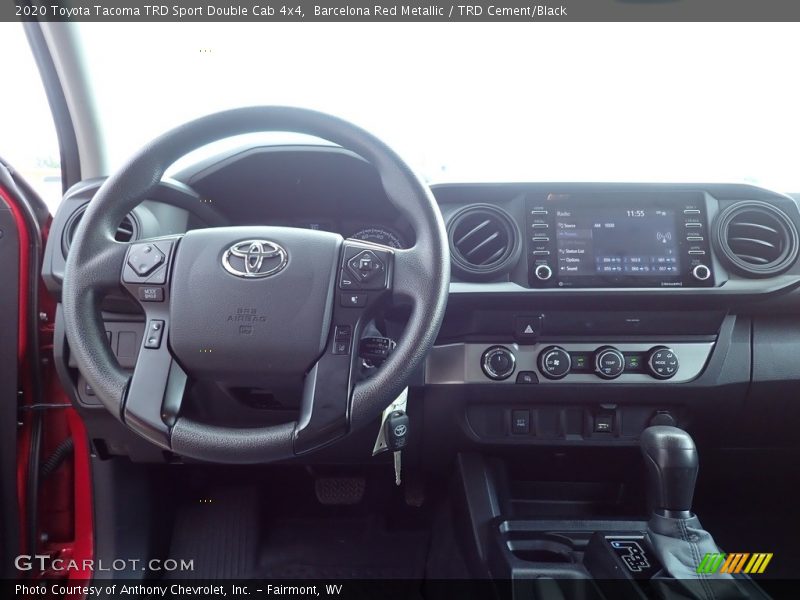 Dashboard of 2020 Tacoma TRD Sport Double Cab 4x4