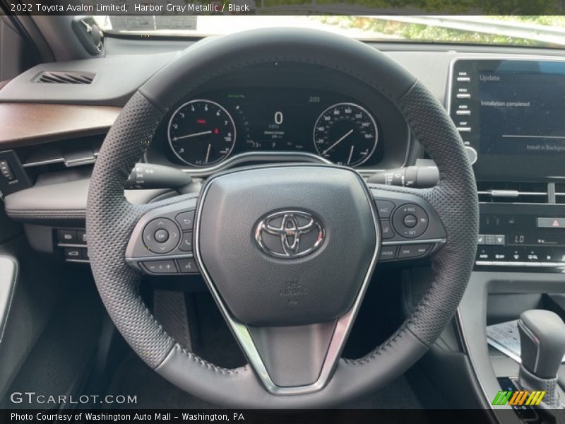 Harbor Gray Metallic / Black 2022 Toyota Avalon Limited