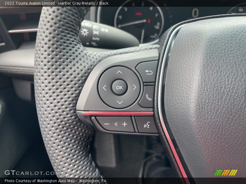 Harbor Gray Metallic / Black 2022 Toyota Avalon Limited