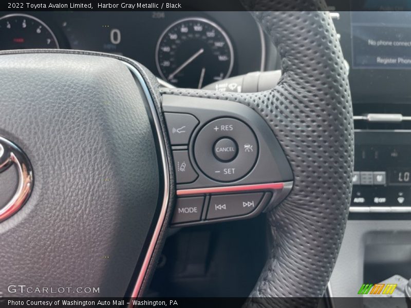 Harbor Gray Metallic / Black 2022 Toyota Avalon Limited