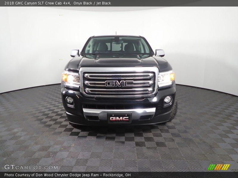 Onyx Black / Jet Black 2018 GMC Canyon SLT Crew Cab 4x4