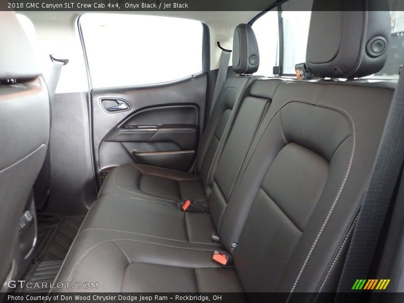 Rear Seat of 2018 Canyon SLT Crew Cab 4x4