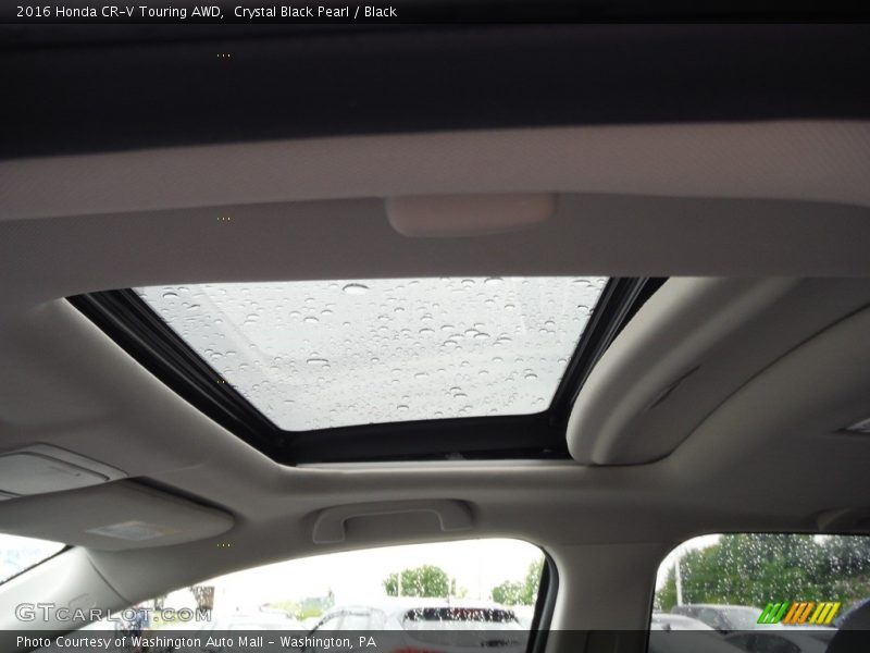Crystal Black Pearl / Black 2016 Honda CR-V Touring AWD