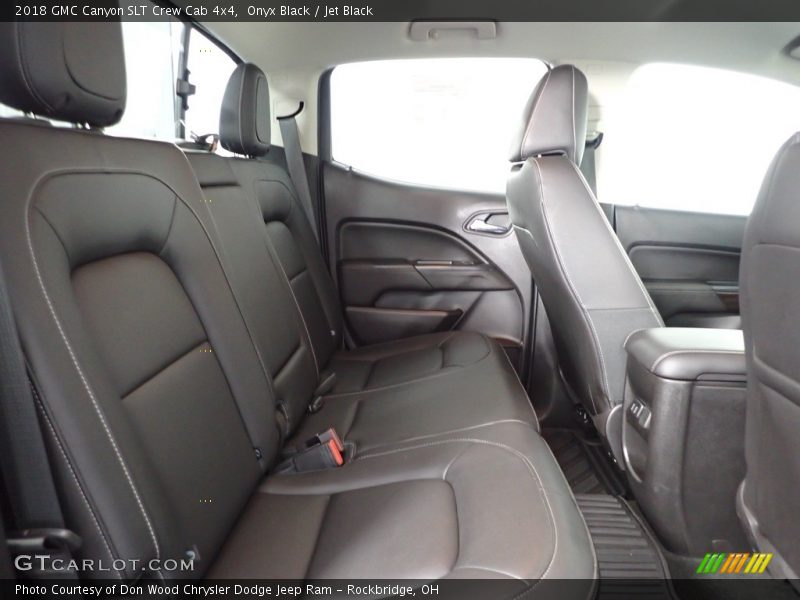 Rear Seat of 2018 Canyon SLT Crew Cab 4x4