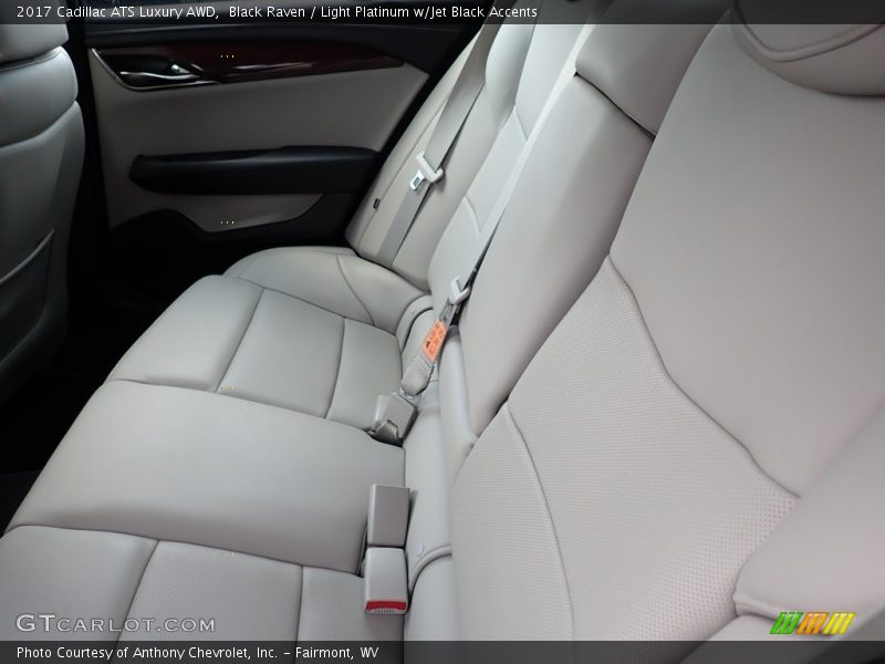 Black Raven / Light Platinum w/Jet Black Accents 2017 Cadillac ATS Luxury AWD