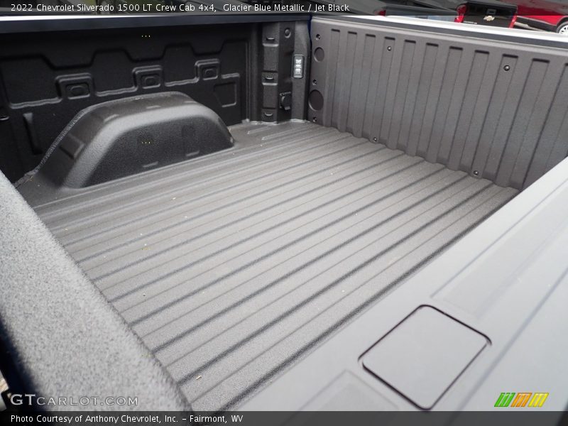 Glacier Blue Metallic / Jet Black 2022 Chevrolet Silverado 1500 LT Crew Cab 4x4