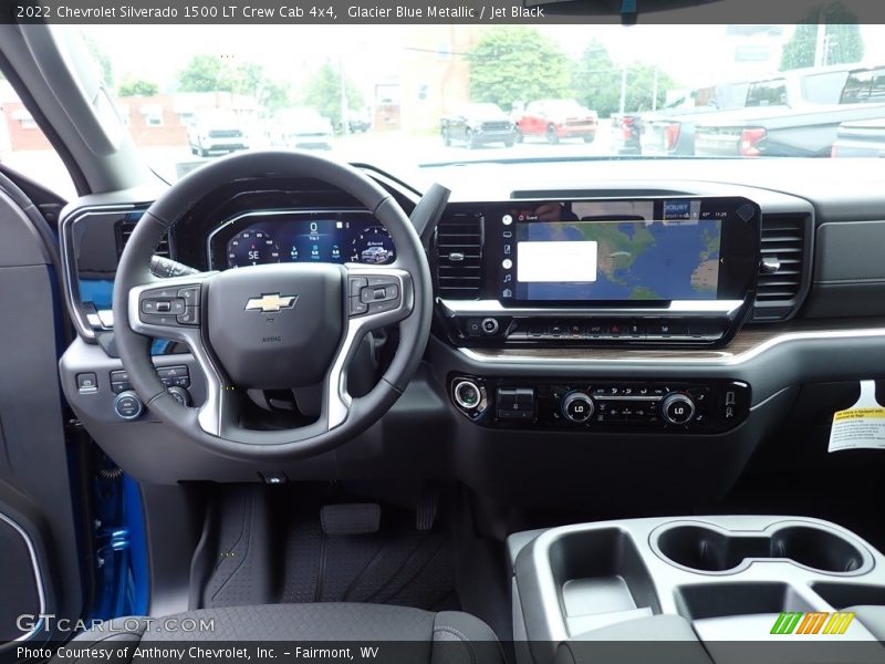  2022 Silverado 1500 LT Crew Cab 4x4 Jet Black Interior