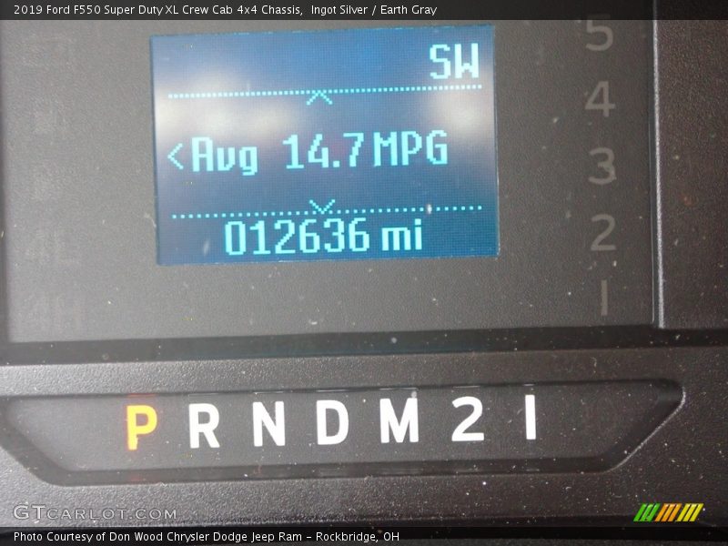 Ingot Silver / Earth Gray 2019 Ford F550 Super Duty XL Crew Cab 4x4 Chassis