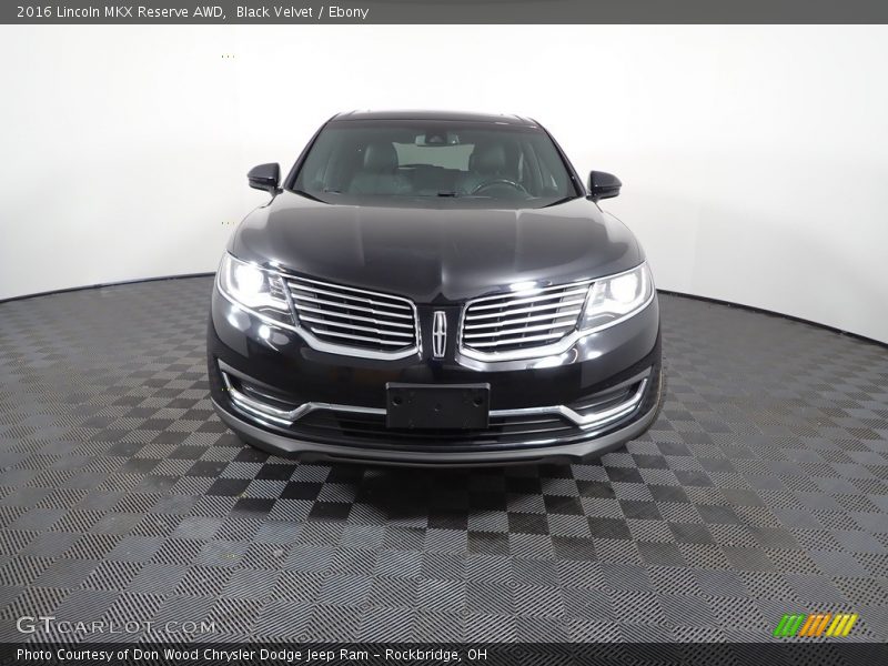 Black Velvet / Ebony 2016 Lincoln MKX Reserve AWD