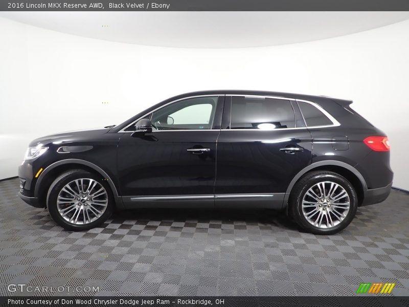  2016 MKX Reserve AWD Black Velvet