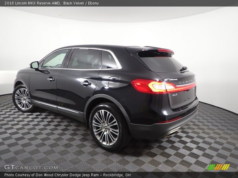 Black Velvet / Ebony 2016 Lincoln MKX Reserve AWD