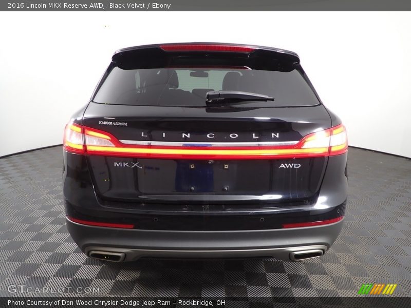 Black Velvet / Ebony 2016 Lincoln MKX Reserve AWD