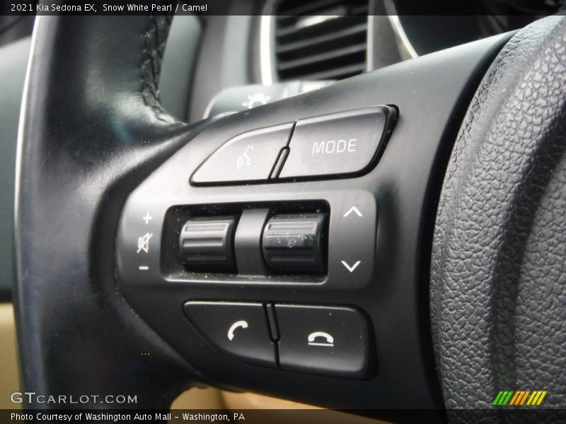 Snow White Pearl / Camel 2021 Kia Sedona EX