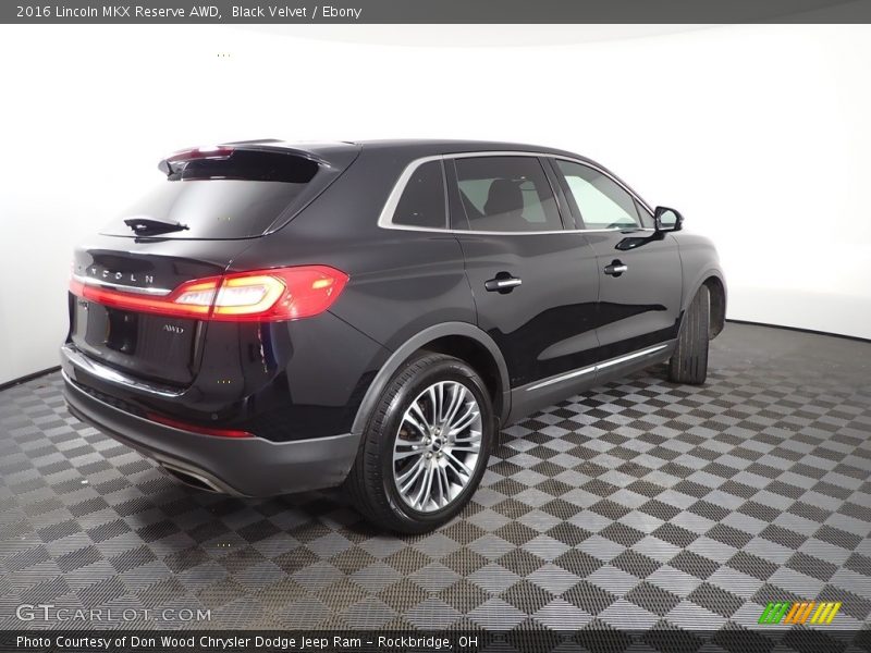 Black Velvet / Ebony 2016 Lincoln MKX Reserve AWD