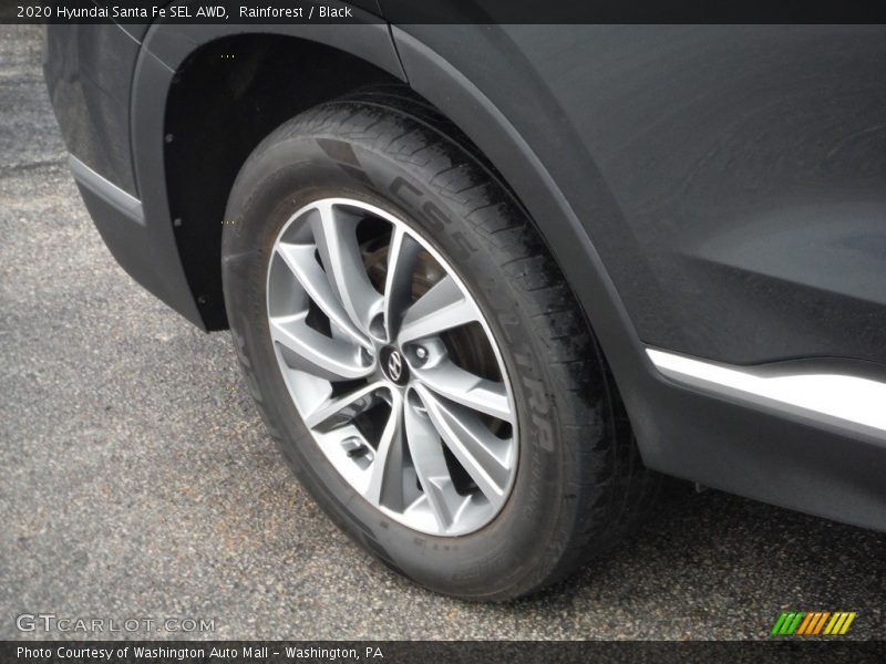 Rainforest / Black 2020 Hyundai Santa Fe SEL AWD