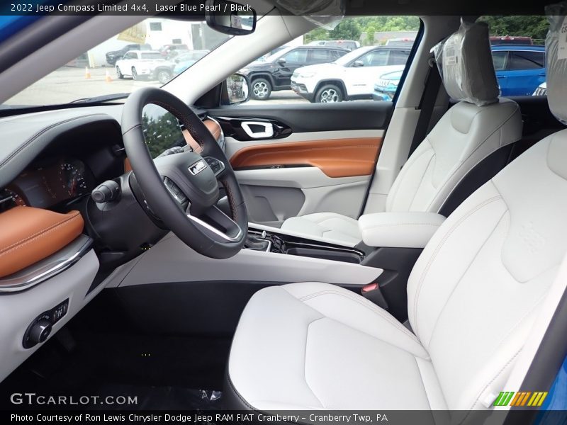 Laser Blue Pearl / Black 2022 Jeep Compass Limited 4x4