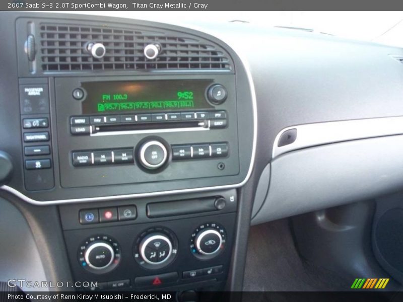 Titan Gray Metallic / Gray 2007 Saab 9-3 2.0T SportCombi Wagon