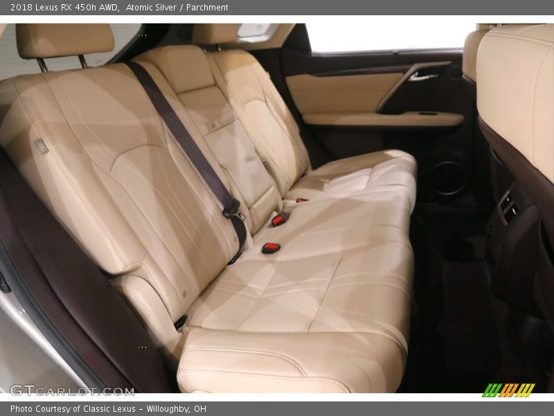 Atomic Silver / Parchment 2018 Lexus RX 450h AWD