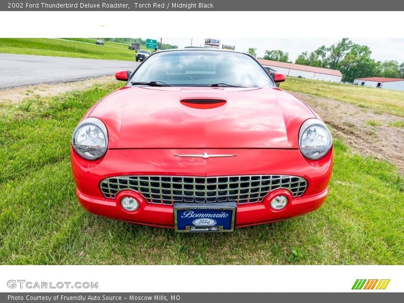Torch Red / Midnight Black 2002 Ford Thunderbird Deluxe Roadster