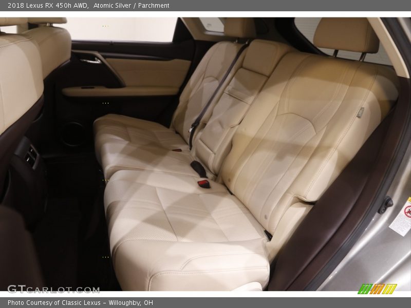 Atomic Silver / Parchment 2018 Lexus RX 450h AWD
