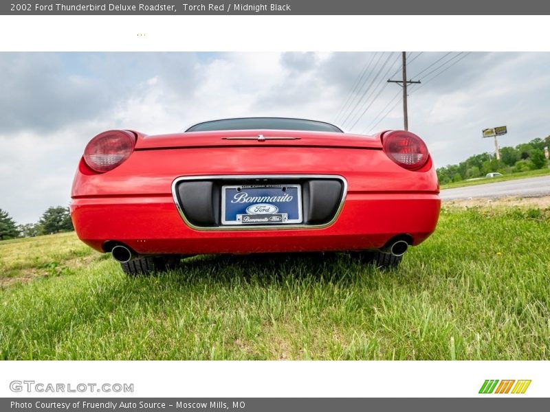 Torch Red / Midnight Black 2002 Ford Thunderbird Deluxe Roadster