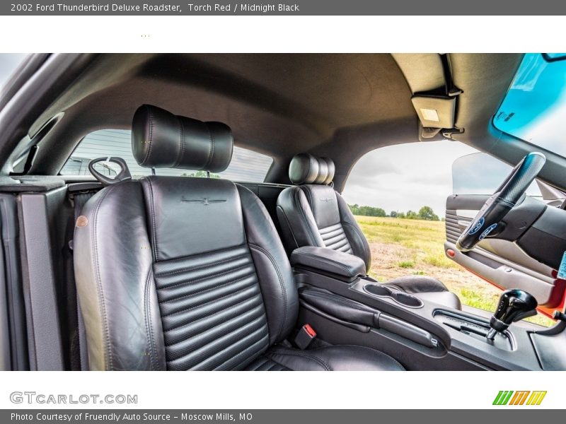 Torch Red / Midnight Black 2002 Ford Thunderbird Deluxe Roadster