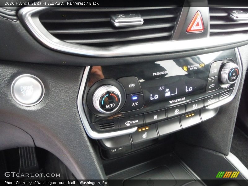 Rainforest / Black 2020 Hyundai Santa Fe SEL AWD