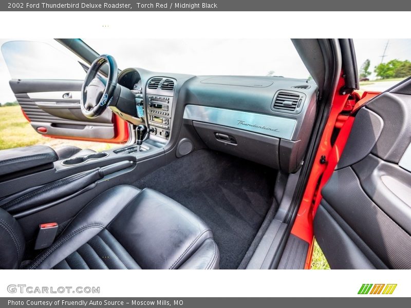 Torch Red / Midnight Black 2002 Ford Thunderbird Deluxe Roadster