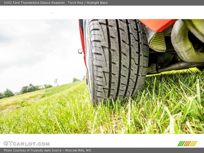 Torch Red / Midnight Black 2002 Ford Thunderbird Deluxe Roadster