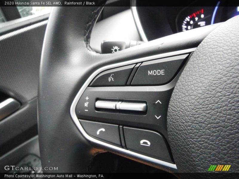 Rainforest / Black 2020 Hyundai Santa Fe SEL AWD