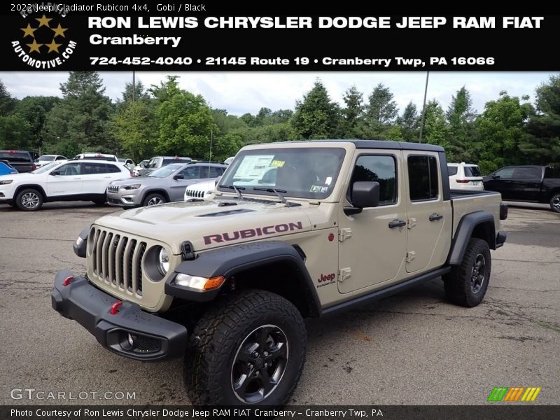 Gobi / Black 2022 Jeep Gladiator Rubicon 4x4