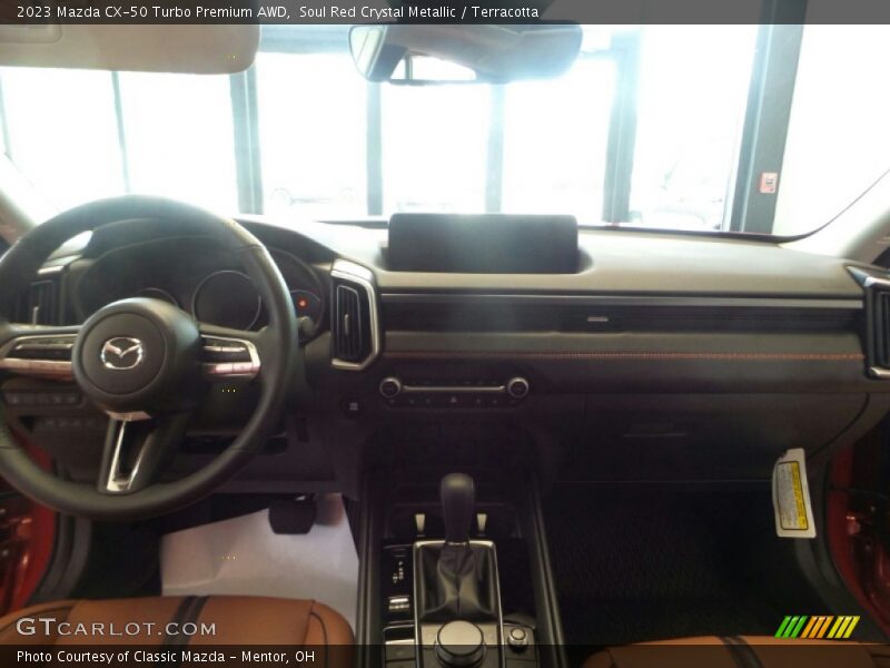 Soul Red Crystal Metallic / Terracotta 2023 Mazda CX-50 Turbo Premium AWD