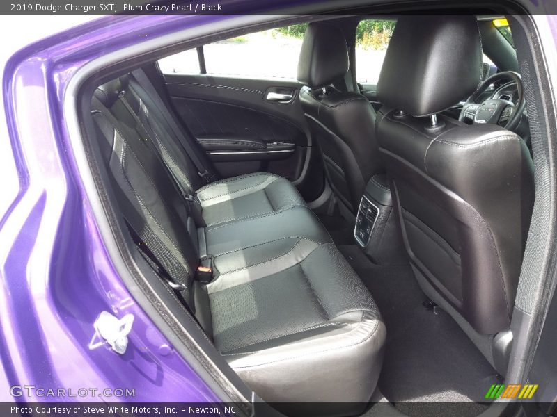 Rear Seat of 2019 Charger SXT
