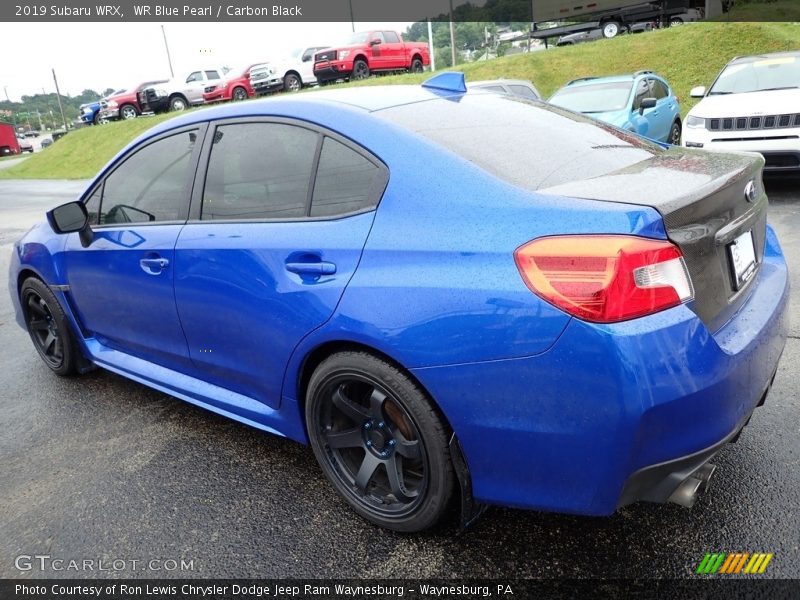 WR Blue Pearl / Carbon Black 2019 Subaru WRX
