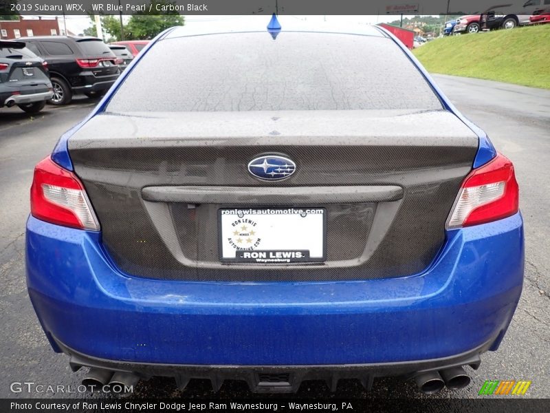 WR Blue Pearl / Carbon Black 2019 Subaru WRX