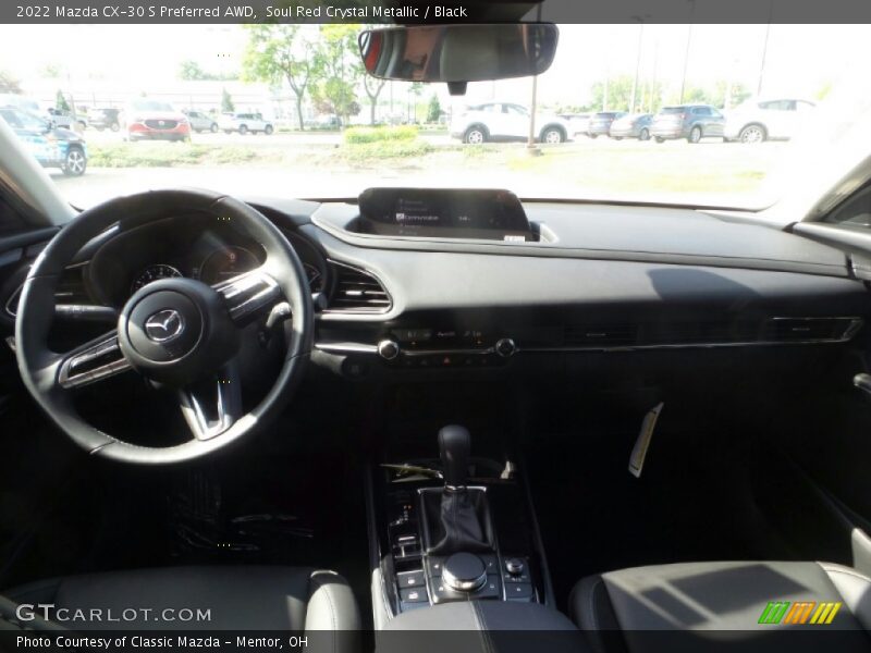 Soul Red Crystal Metallic / Black 2022 Mazda CX-30 S Preferred AWD