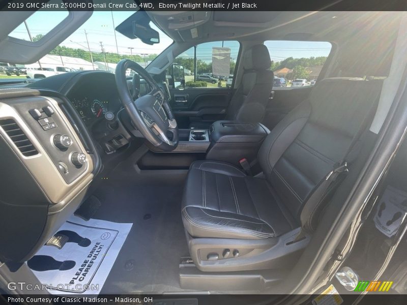 Ebony Twilight Metallic / Jet Black 2019 GMC Sierra 2500HD Denali Crew Cab 4WD