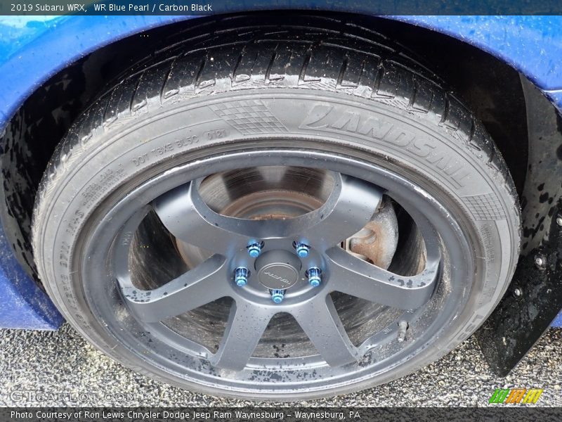 WR Blue Pearl / Carbon Black 2019 Subaru WRX