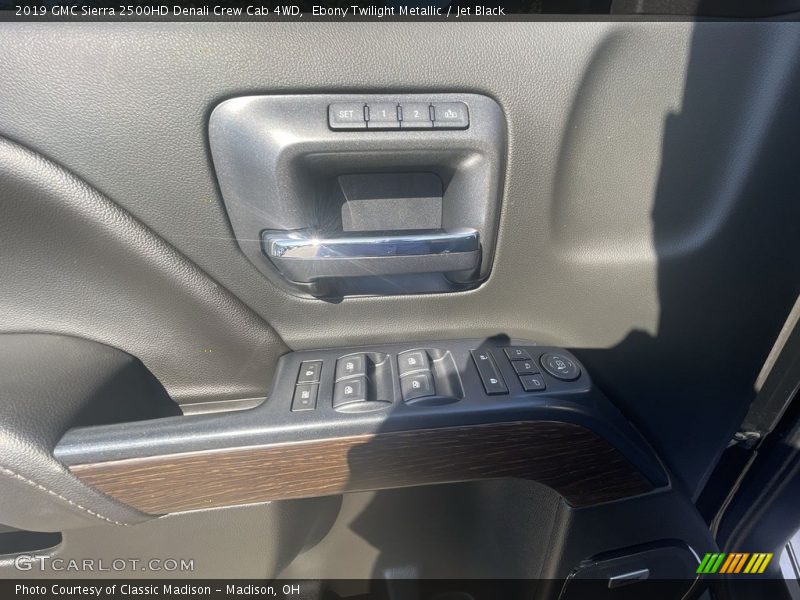 Ebony Twilight Metallic / Jet Black 2019 GMC Sierra 2500HD Denali Crew Cab 4WD