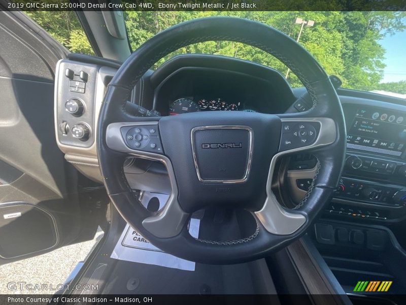Ebony Twilight Metallic / Jet Black 2019 GMC Sierra 2500HD Denali Crew Cab 4WD
