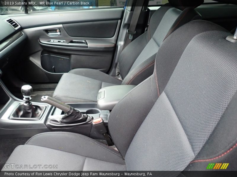 WR Blue Pearl / Carbon Black 2019 Subaru WRX