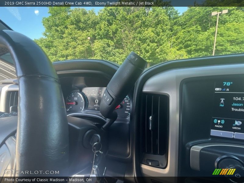 Ebony Twilight Metallic / Jet Black 2019 GMC Sierra 2500HD Denali Crew Cab 4WD