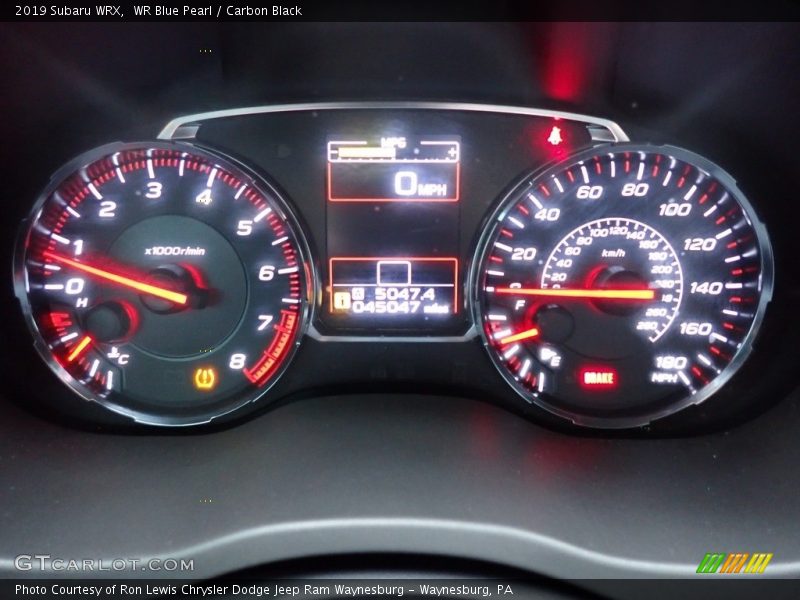 WR Blue Pearl / Carbon Black 2019 Subaru WRX