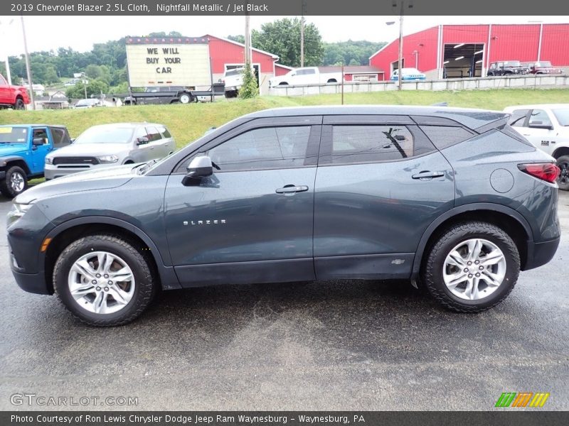 Nightfall Metallic / Jet Black 2019 Chevrolet Blazer 2.5L Cloth