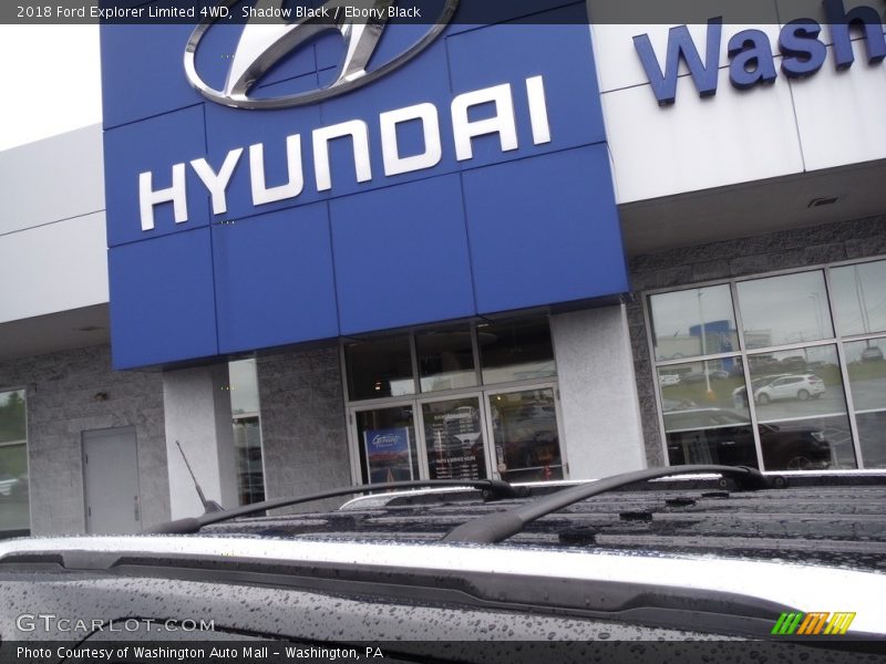 Shadow Black / Ebony Black 2018 Ford Explorer Limited 4WD