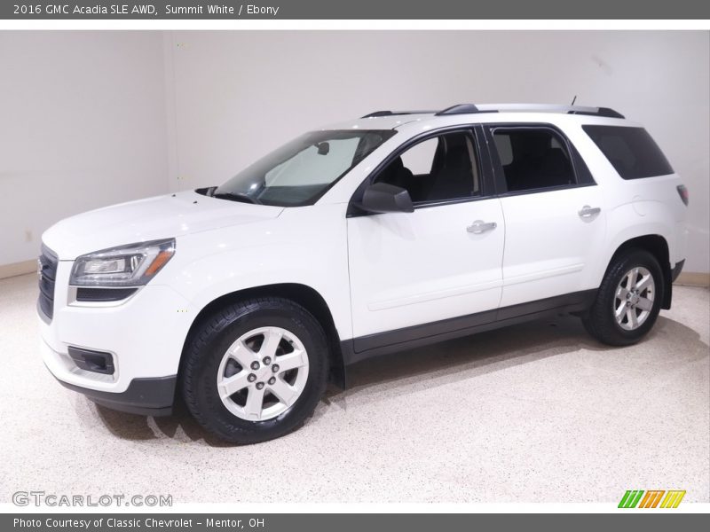 Summit White / Ebony 2016 GMC Acadia SLE AWD