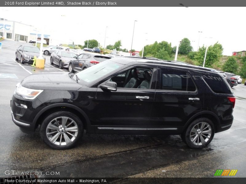 Shadow Black / Ebony Black 2018 Ford Explorer Limited 4WD